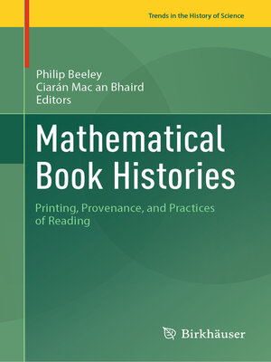 cover image of Mathematical Book Histories